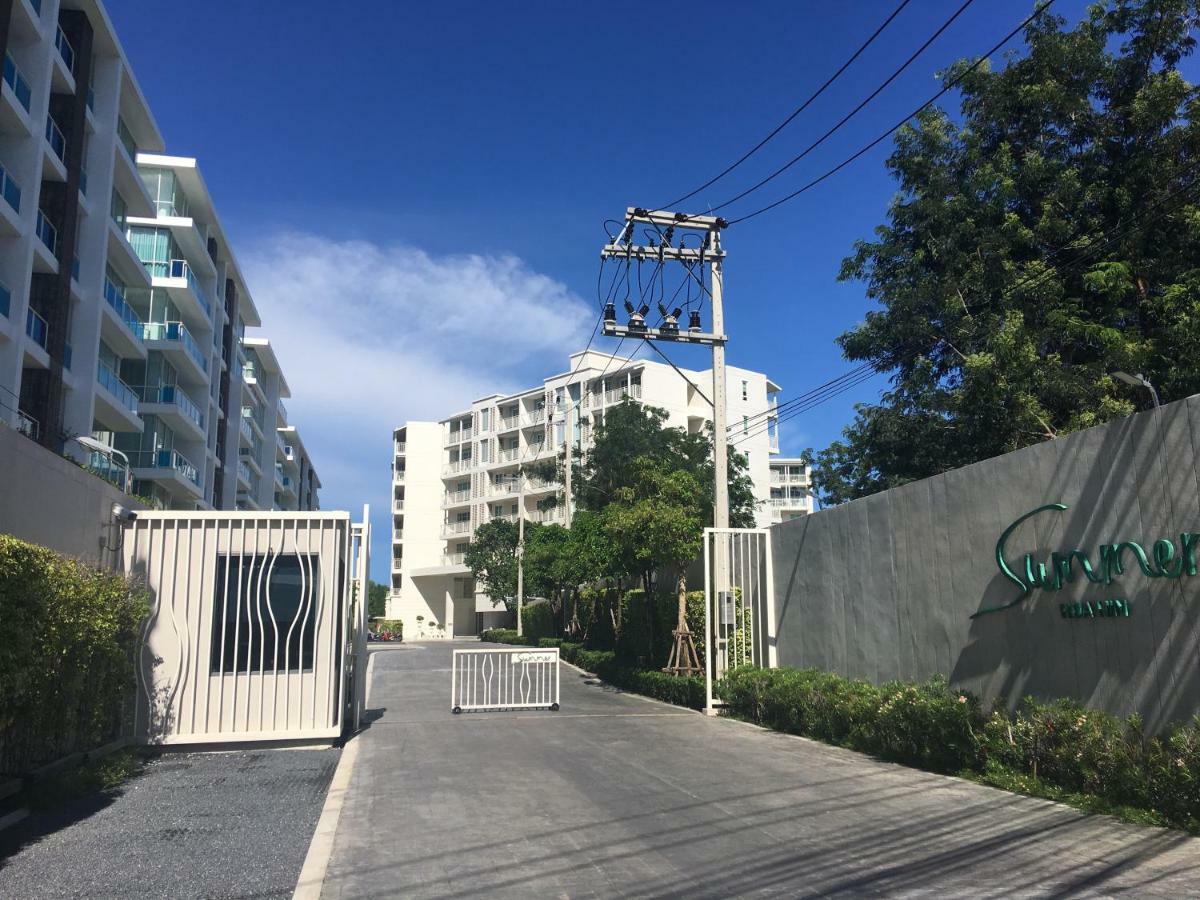 Summer Huahin Condo612,Near Beach&Cicada,Beautiful Swimming Pool Exterior photo