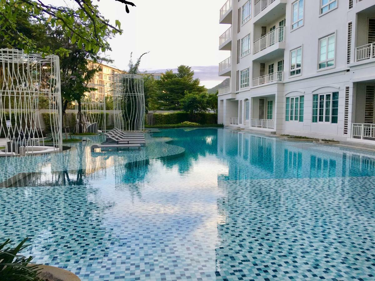 Summer Huahin Condo612,Near Beach&Cicada,Beautiful Swimming Pool Exterior photo