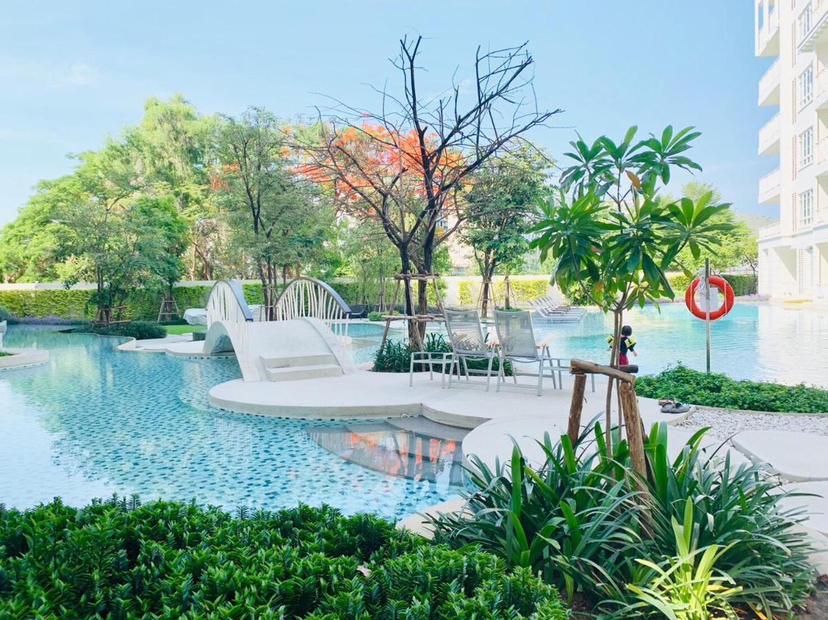 Summer Huahin Condo612,Near Beach&Cicada,Beautiful Swimming Pool Exterior photo